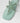 Django & Juliette Zorica Star Thong Sandal in Aqua Mix, close-up of the starfish embellishment