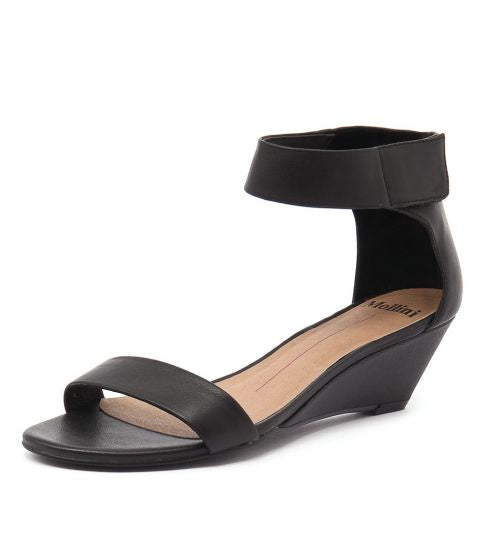 MARSY BLACK - MOLLINI - 36, 37, 38, 39, 40, 41, 42, BLACK, MOLLINI, wedge, womens footwear - Stomp Shoes Darwin