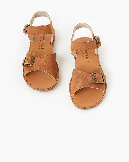 Ryder Sandal tan - WALNUT MELBOURNE - kids, kids shoes, Kids Shoes & Accessories - Stomp Shoes Darwin