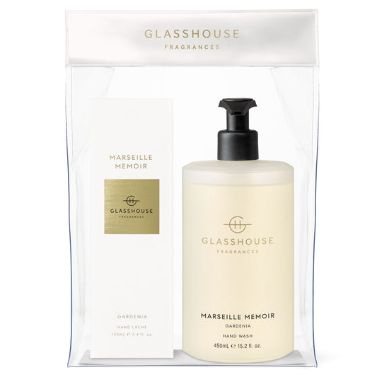 Marseille HAND DUO GIFT SET - GLASSHOUSE - candles, GLASSHOUSE - Stomp Shoes Darwin