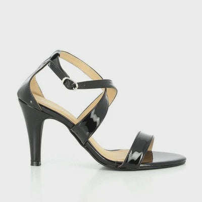 SAVVY Black misano heel - MISANO - 36, 37, 38, 39, 40, 41, 42, womens footwear - Stomp Shoes Darwin