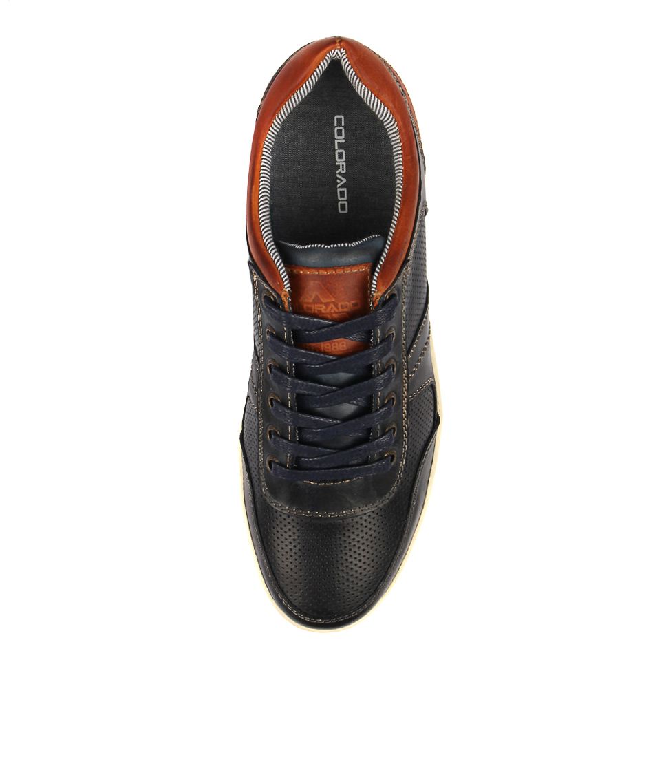 ESPY navy leather - COLORADO - MENS, mens footwear, mens shoes, on sale - Stomp Shoes Darwin