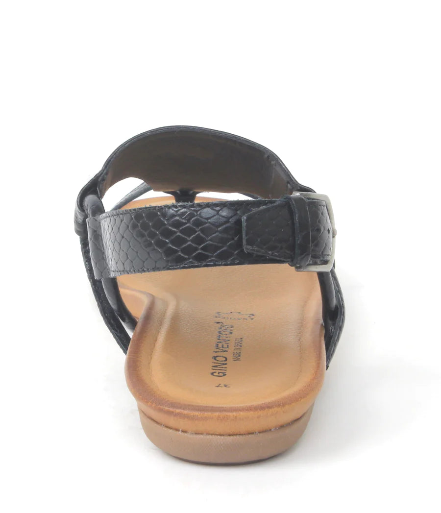 CLASSIC GV  SANDAL - GINO VENTORI - 36, 37, 38, 39, 40, 41, 42, BF, BLACK, PAPAYA, SILVER, TAN, WHITE, womens footwear - Stomp Shoes Darwin