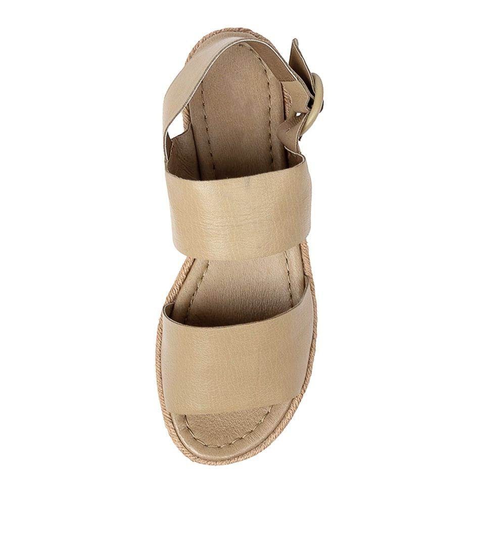 ATHA FLATFORM SANDAL - DJANGO AND JULIETTE - 36, 37, 38, 39, 40, 41, 42, BLACK, Nude, Rose Gold, sandals, TAN, womens footwear - Stomp Shoes Darwin