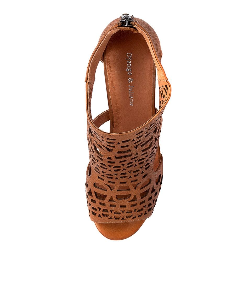 BORIS CAGED BLOCK HEEL - DJANGO AND JULIETTE - 36, 37, 38, 39, 40, 41, BF, block heel, Pale Gold, TAN, womens footwear - Stomp Shoes Darwin