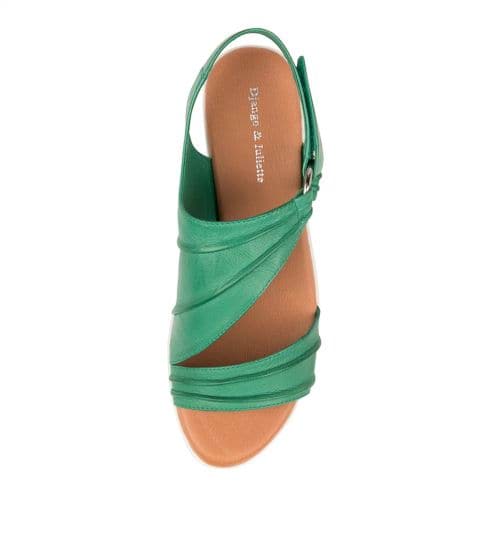MOLLIE LEATHER PLATFORM SANDAL - DJANGO AND JULIETTE - womens footwear - Stomp Shoes Darwin