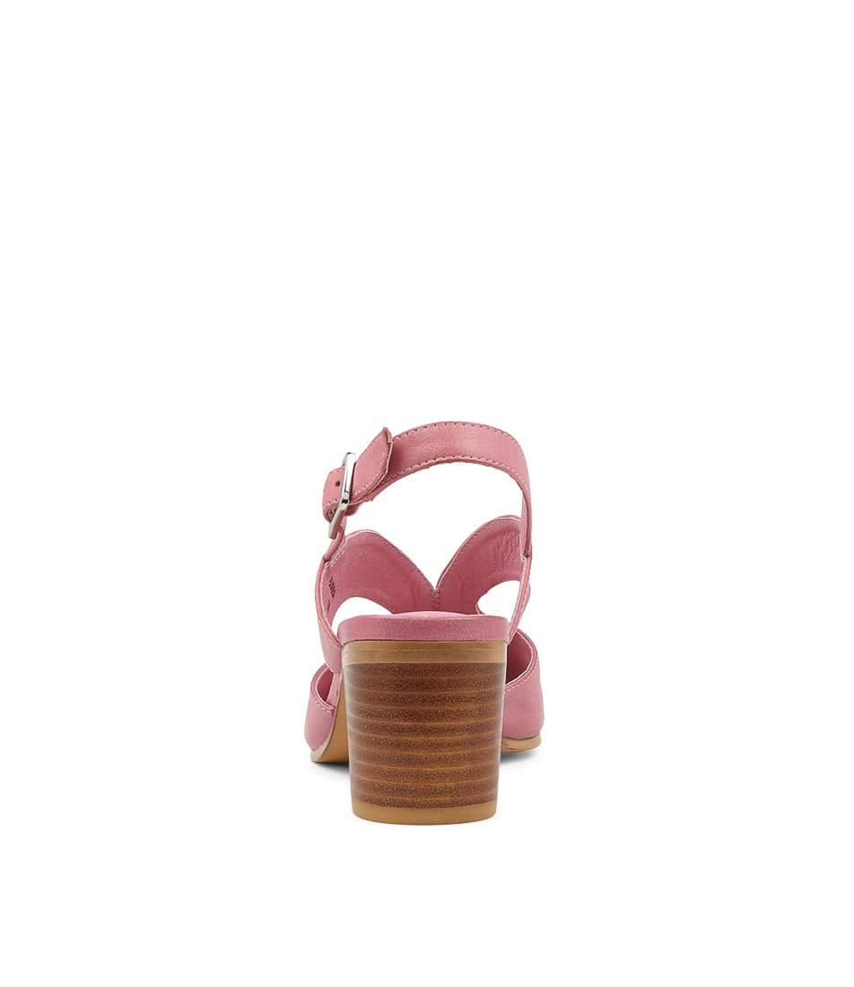 BUBBA BLOCK HEEL - DJANGO AND JULIETTE - 36, 37, 38, 39, 40, 41, BF, block heel, DENIM, PINK, womens footwear - Stomp Shoes Darwin
