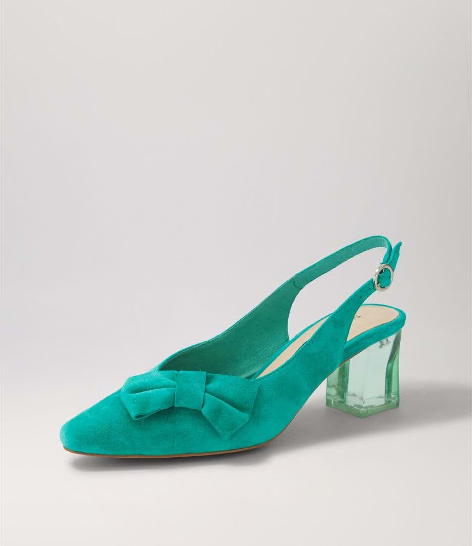HADIA SLING BACK - DJANGO AND JULIETTE - 36, 37, 38, 39, 40, 41, 42, BF, BLACK, emerald, ORANGE, womens footwear - Stomp Shoes Darwin