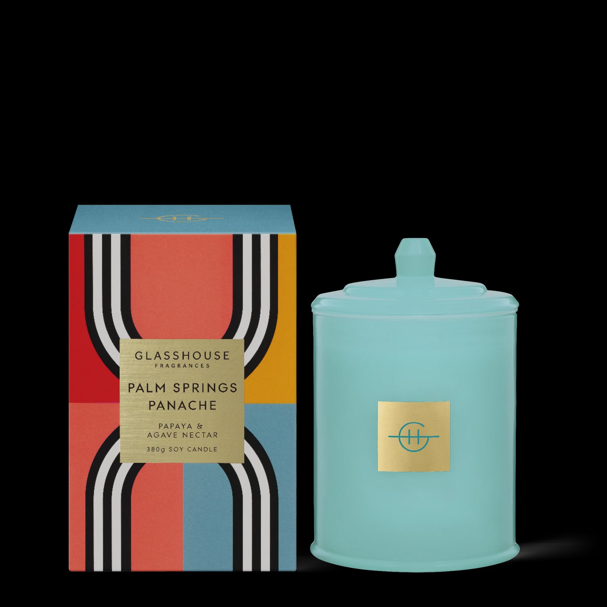 PALM SPRINGS CANDLE 380G - GLASSHOUSE - candles - Stomp Shoes Darwin