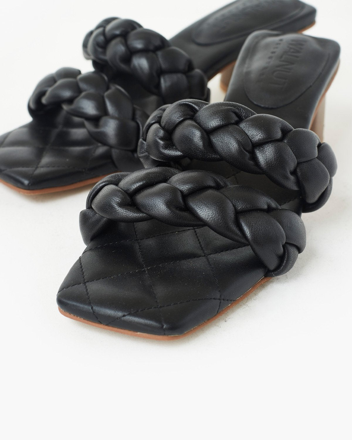 ILLY LEATHER HEEL - WALNUT MELBOURNE - 36, 37, 38, 39, 40, 41, 42, BLACK, evening, Evening Shoes, forest, SLING BACK, Sling Back Heels, womens footwear - Stomp Shoes Darwin