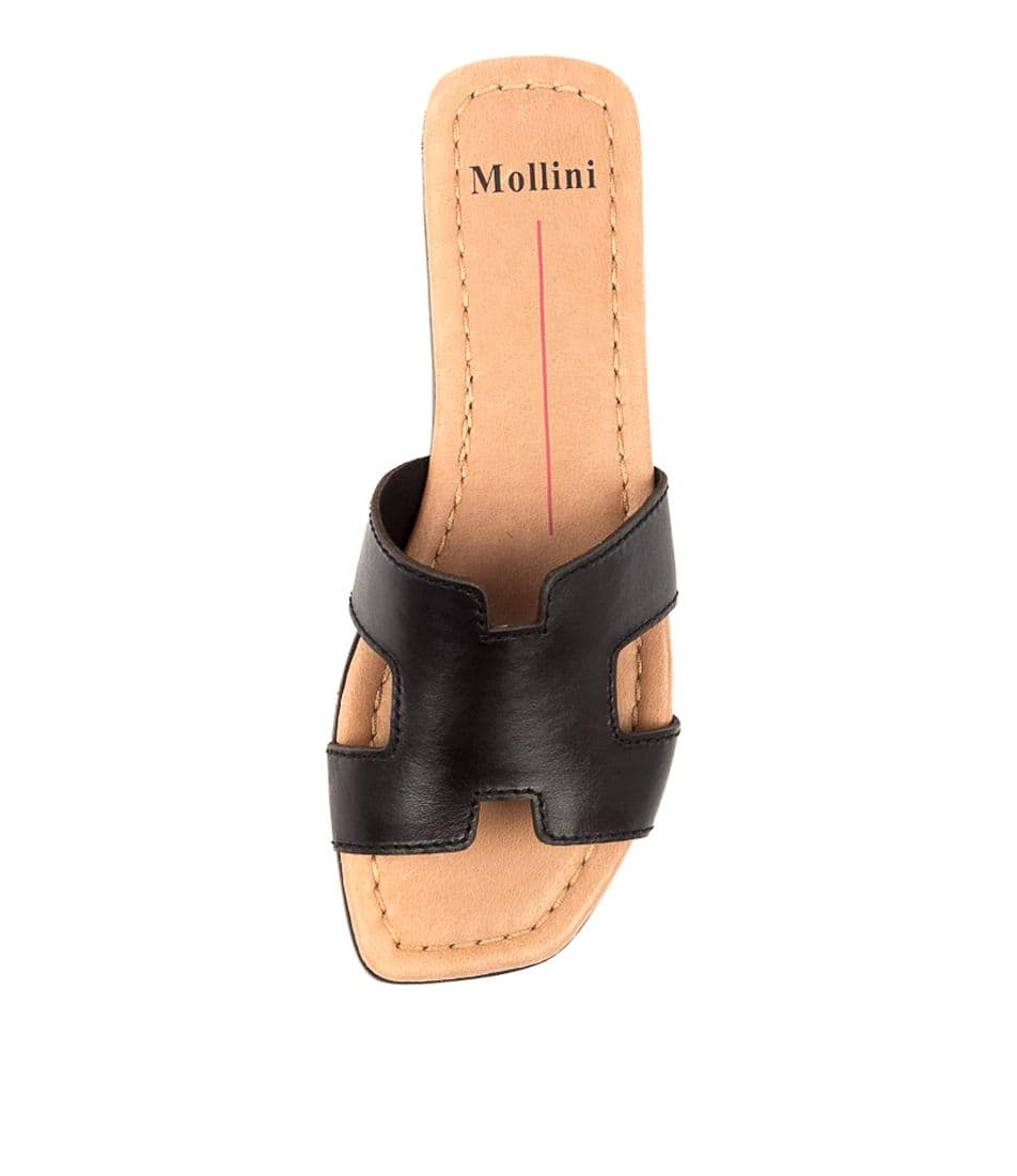 LEAMON BLACK - MOLLINI - 36, 37, 38, 39, 40, 41, 42, BLACK, womens footwear, womens shoes - Stomp Shoes Darwin