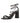 MOLLINI MAIZA LEATHER TIE UP BLOCK HEEL - MOLLINI - 36, 37, 38, 39, 40, 41, ankle strap, BLACK, block heel, leather, MO12758, on sale, rainbow, womens footwear - Stomp Shoes Darwin