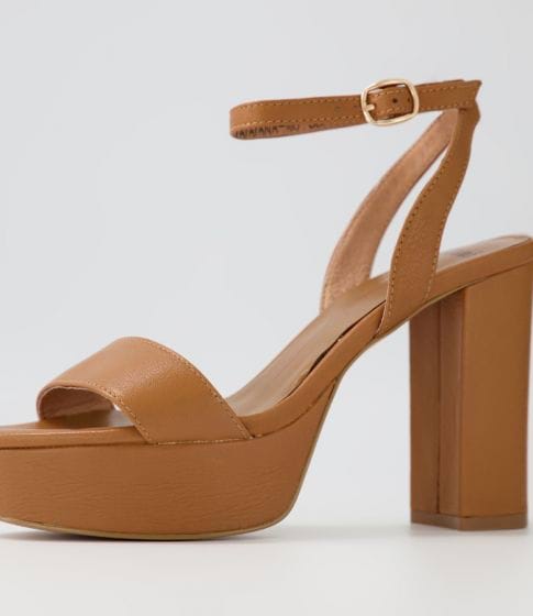 AVANA PLATFORM - MOLLINI - 36, 37, 38, 39, 40, 41, BLACK, EVENING, Evening Shoes, heel, platform heel, TAN, womens footwear - Stomp Shoes Darwin