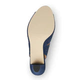 ANGIE EMBELLISED HEEL - Easy Step - 10, 11, 5, 6, 7, 8, 9, BLUSH, NAVY, womens footwear - Stomp Shoes Darwin