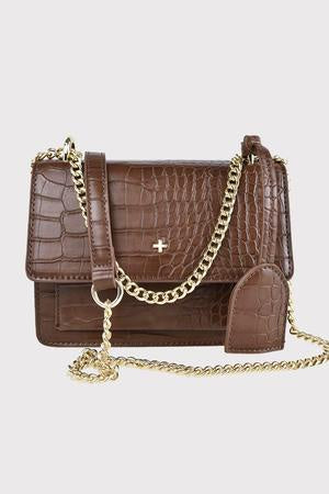 LISSY chocolate  bag - PETA AND JAIN - handbags - Stomp Shoes Darwin