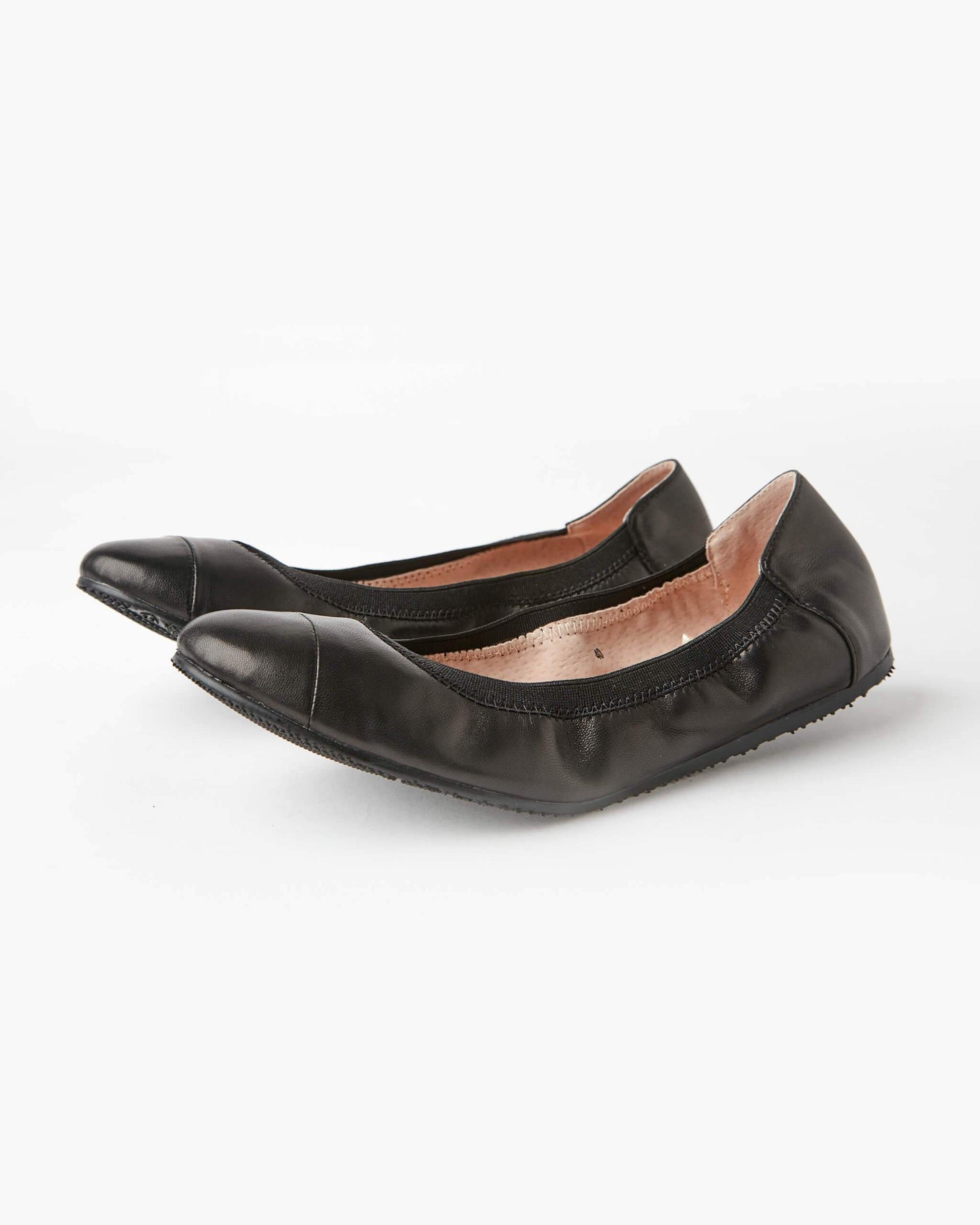 AVA BALLET FLAT  BLACK - WALNUT MELBOURNE - 36, 37, 38, 39, 40, 41, 42, 43, BALLET FLAT, BLACK, WALNUT, womens footwear, womens shoes - Stomp Shoes Darwin