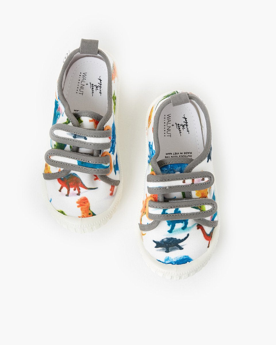 POPPIES BEN CANVAS - WALNUT MELBOURNE - kids, kids footwear, kids shoes, Kids Shoes & Accessories - Stomp Shoes Darwin