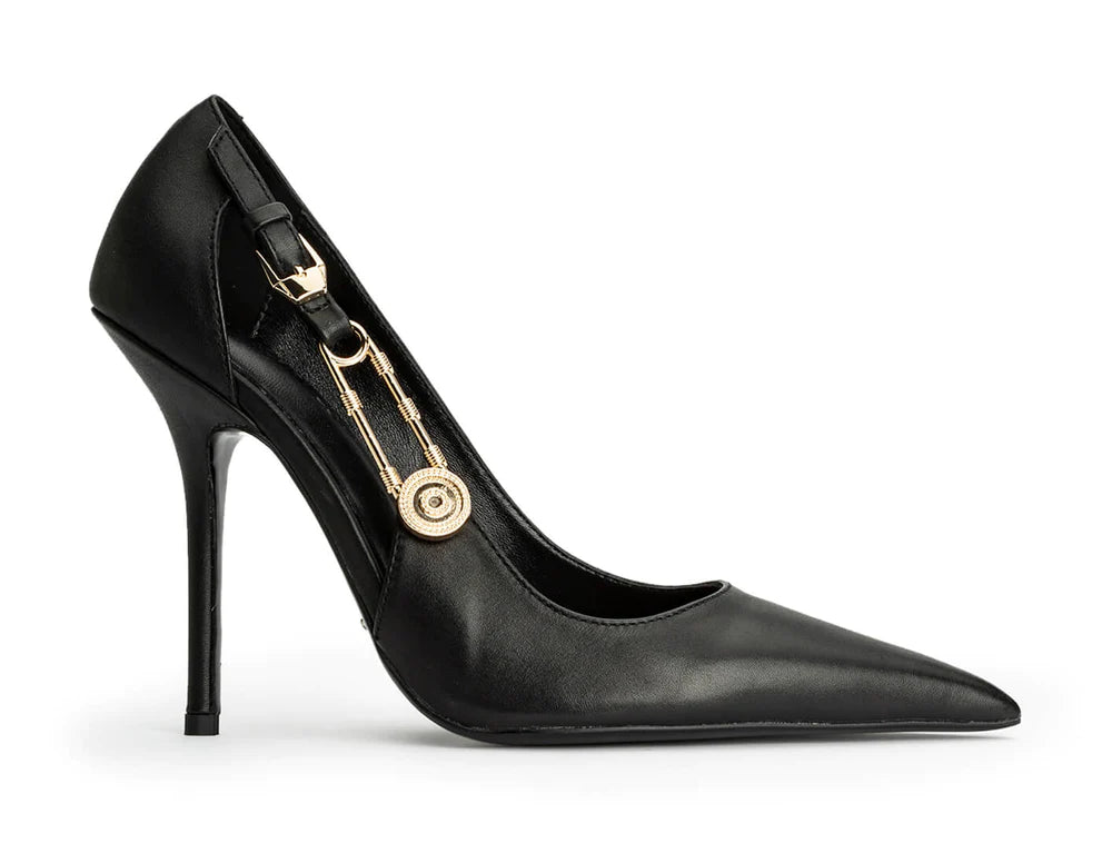 GLOW PUMP - TONY BIANCO - 10, 5, 6, 6.5, 7, 7.5, 8, 8.5, 9, BLACK, pump, SKIN, stiletto, stiletto heel, womens footwear - Stomp Shoes Darwin