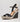 TOP END EMMELA PEARL STUD WEDGE - TOP END - 36, 37, 38, 39, 40, 41, 42, ankle strap, BF, BLACK, GOLD, leather, SILVER, TO13069, TO13069BLAHG, TO13069SILHG, Tops & Shirts, wedge, womens footwear - Stomp Shoes Darwin