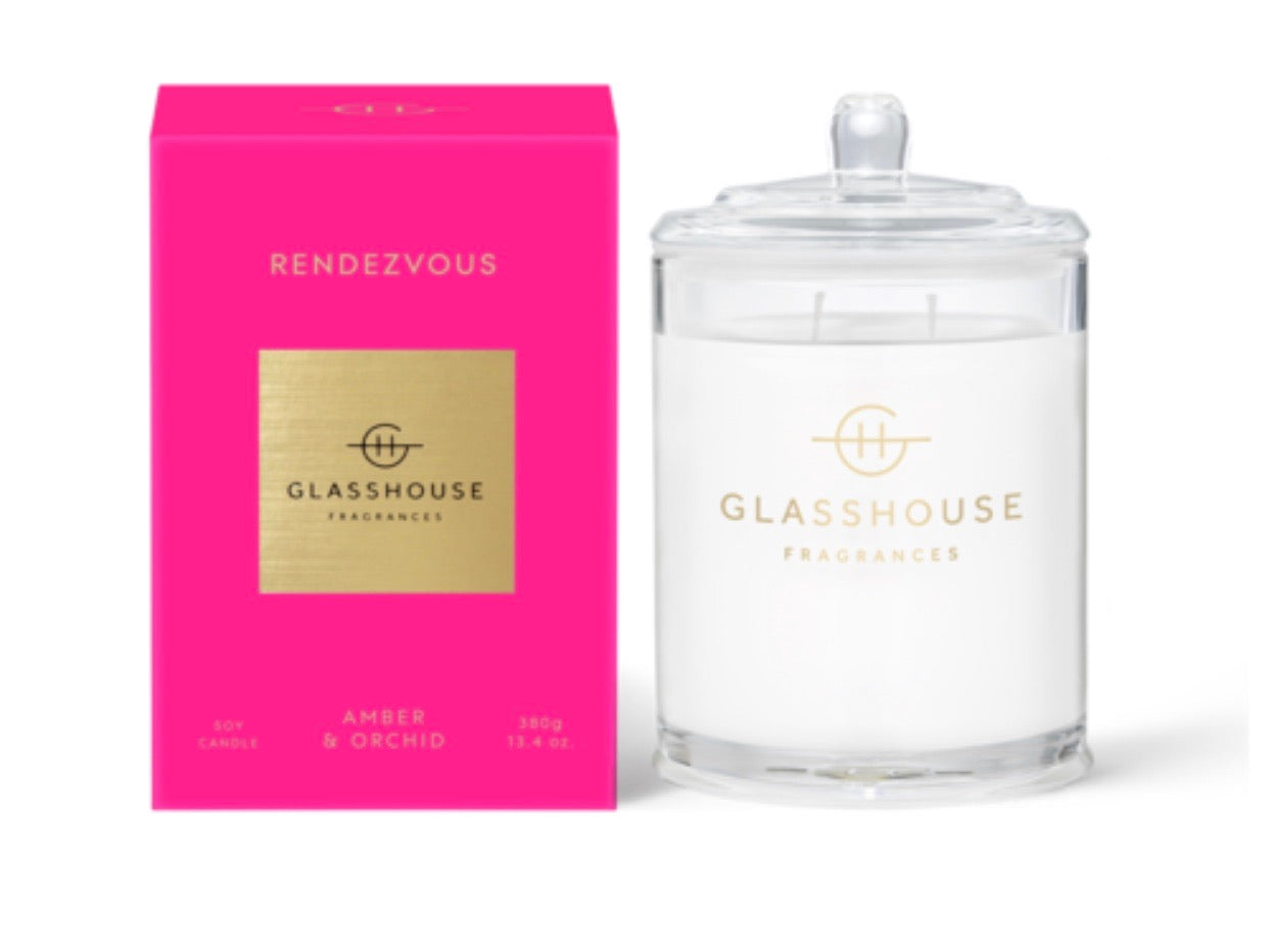 RENDEZVOUS CANDLE - GLASSHOUSE - candles, GLASSHOUSE, rendezvous - Stomp Shoes Darwin