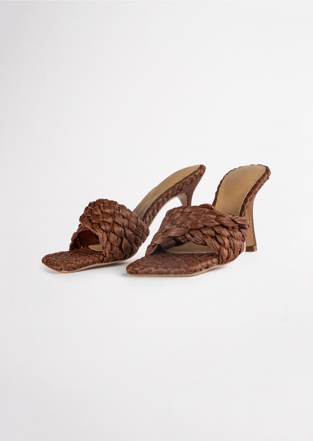 LOURDES RAFFIA MULE - TONY BIANCO - on sale, womens footwear - Stomp Shoes Darwin