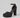 MOLLINI ANGELAR JEWELED PLATFORM MOLLINI BLACK / 36 WOMENS FOOTWEAR MO13493