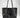 Peta And Jain Saint Tote - Black Croc PETA AND JAIN HANDBAGS 12965